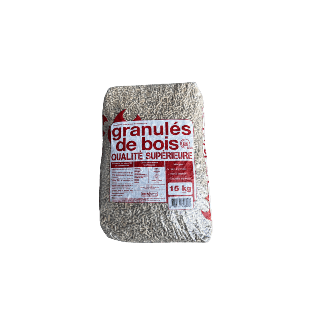 Granulés de bois premium - Palette de 72 sacs