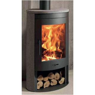 Poêle à bois Panadero Oval 3 stones Eco Design 8,7kW