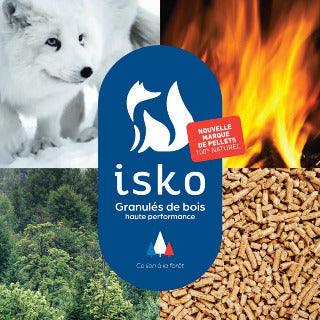 Granulés de bois ISKO - Palette de 70 sacs 1050kg