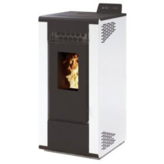 Poêle à granulés BELLEZA CARINO 9 kW Blanc
