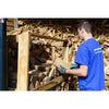 Palette de bois de chauffage sec séchoirs G1H1